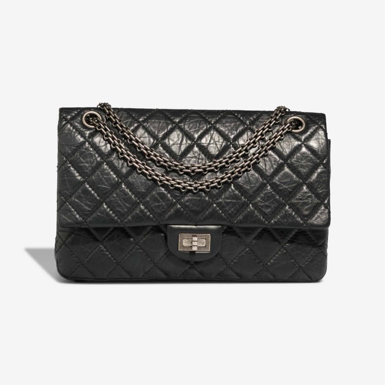 Chanel 2.55 Reissue 226 Aged Calf Black Front | Sell your designer bag
