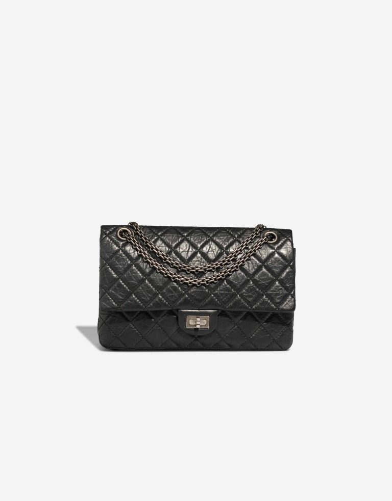 Chanel 2.55 Reissue 226 Aged Calf Black Front | Sell your designer bag