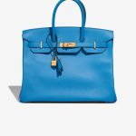 Hermès Birkin 35 Epsom Bleu Zanzibar Front | Sell your designer bag