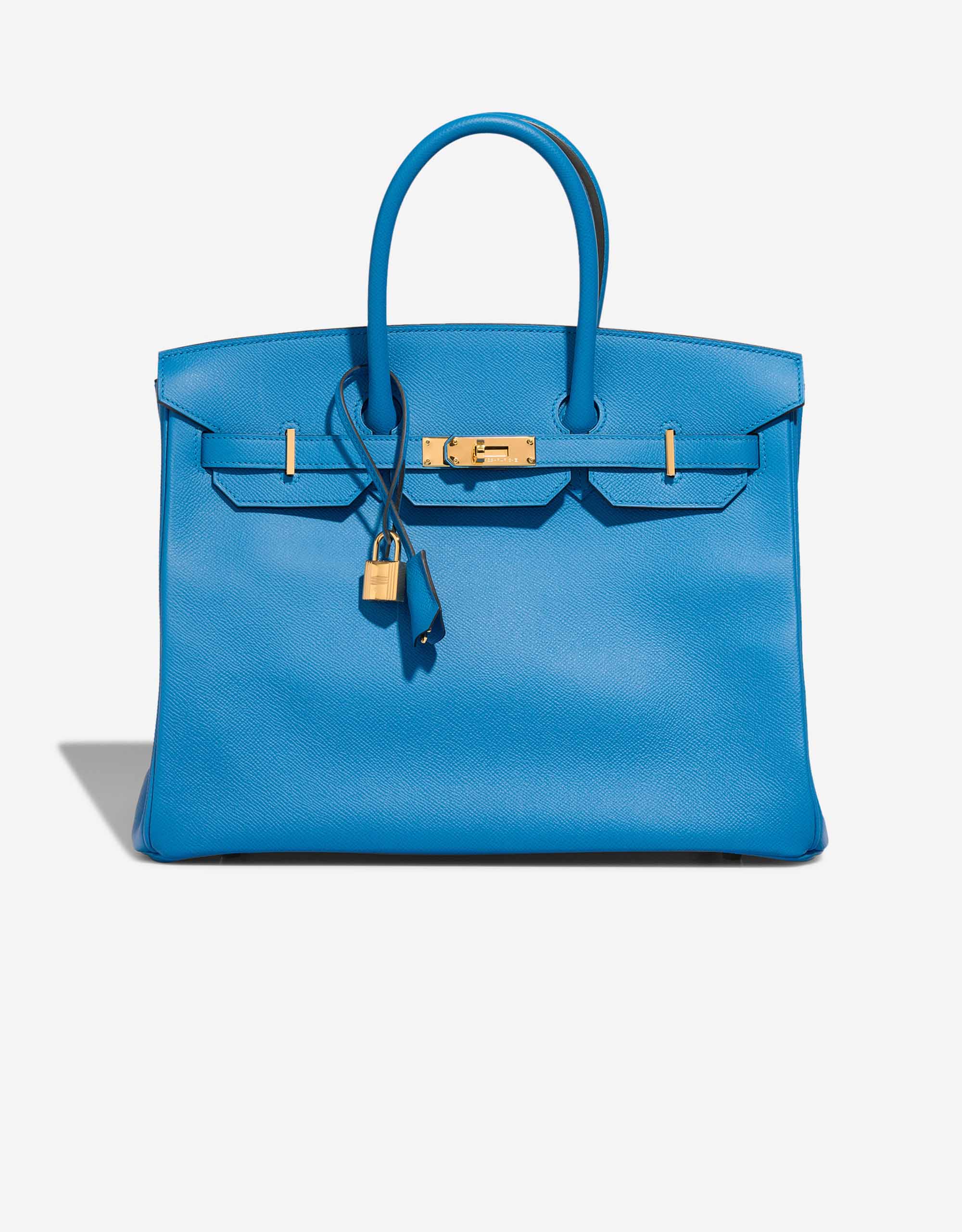 Hermès Birkin 35 Epsom Bleu Zanzibar SACLÀB