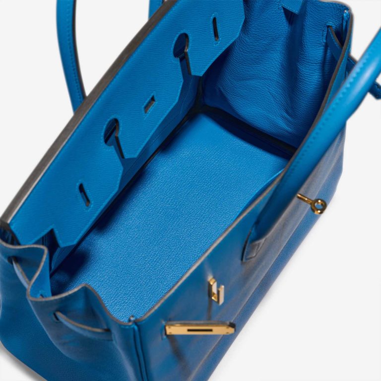 Hermès Birkin 35 Epsom Bleu Zanzibar Inside | Sell your designer bag