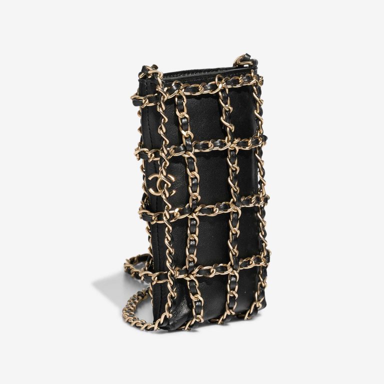 Chanel Phone Holder Lamb Black | Sell your designer bag