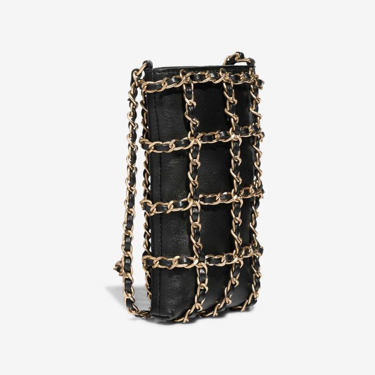 Chanel Phone Holder Lamb Black | Sell your designer bag