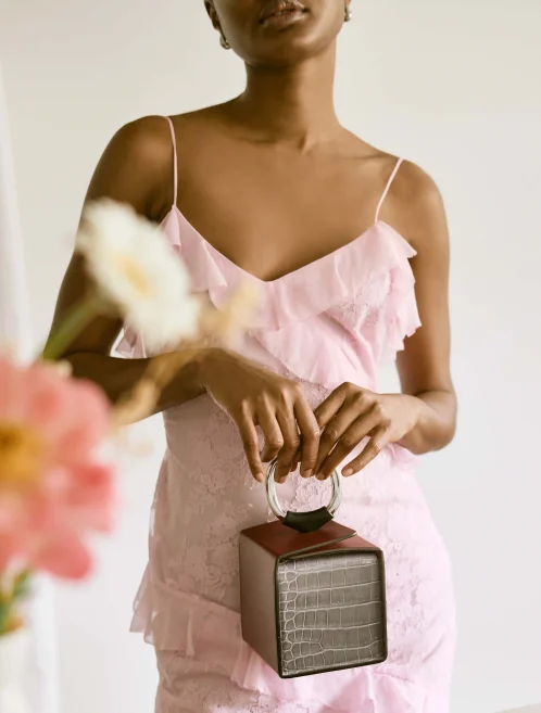 Hermès Cube Clutch