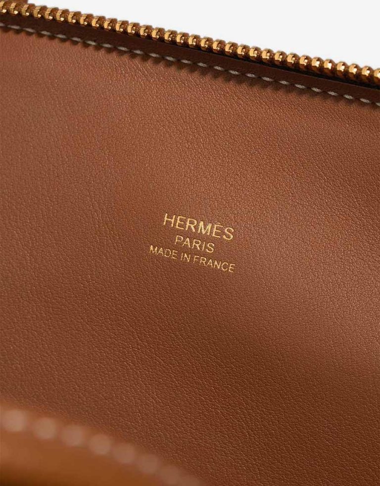 Hermès Bolide 25 Epsom Gold Logo | Sell your designer bag