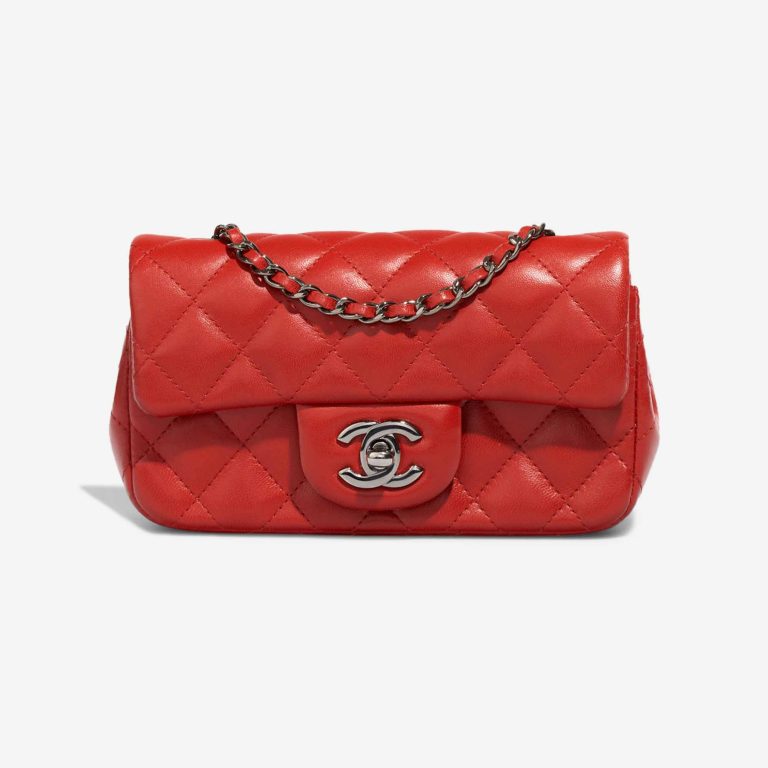 Chanel Timeless Extra Mini Lamb Red Front | Sell your designer bag