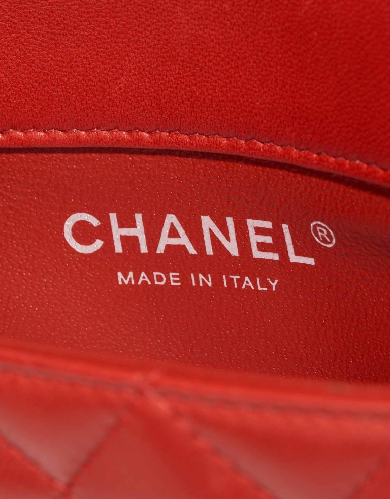 Chanel Timeless Extra Mini Lamb Red Logo | Sell your designer bag