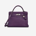 Hermès Kelly 32 Togo Ultraviolet  Front | Sell your designer bag