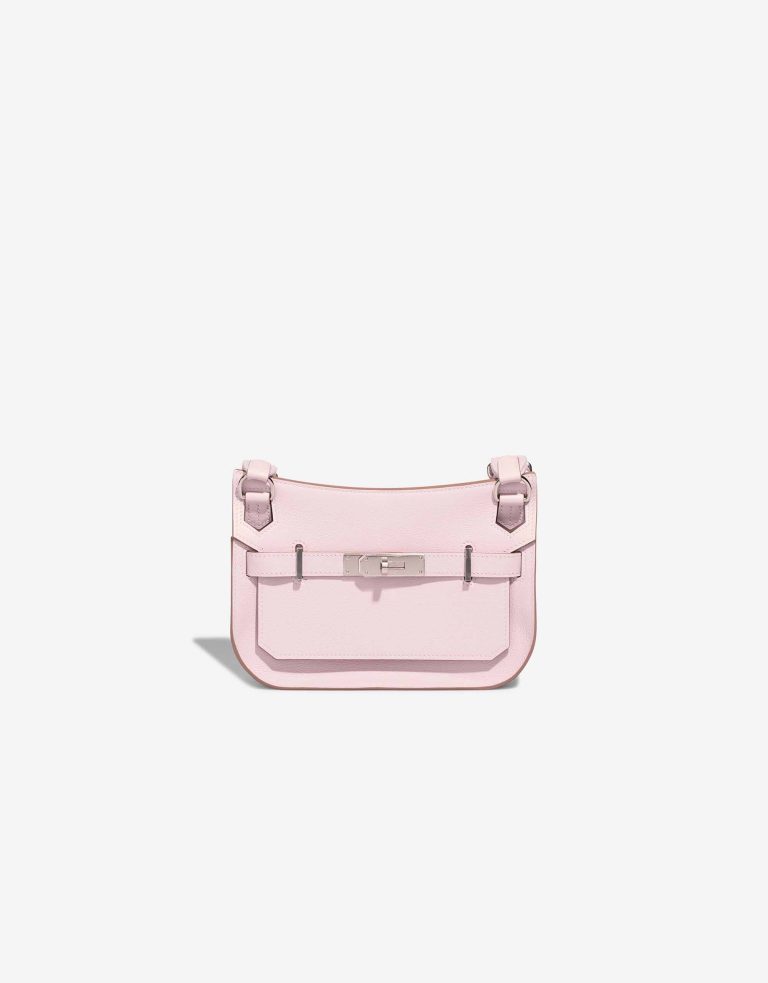 Hermès Jypsière Mini Evercolor Mauve Pâle / New White Front | Sell your designer bag