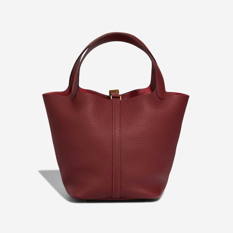 Hermès Picotin 22 Taurillon Clémence Rouge H | Sell your designer bag