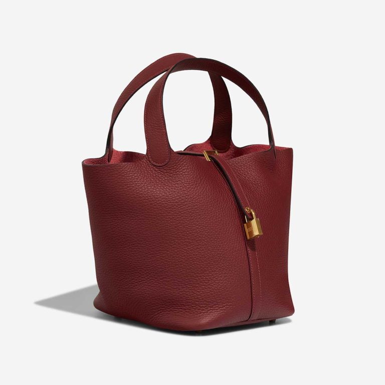 Hermès Picotin 22 Taurillon Clémence Rouge H | Sell your designer bag