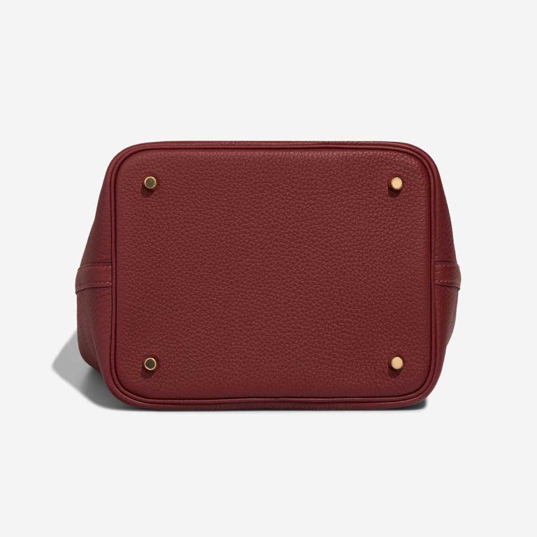 Hermès Picotin 22 Taurillon Clémence Rouge H | Sell your designer bag