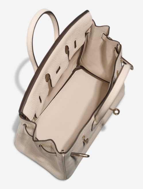 Hermès Birkin 25 Togo Nata / Gris Pâle Inside | Sell your designer bag