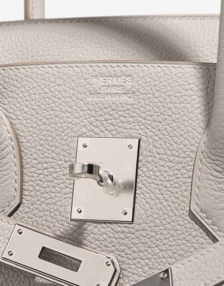 Hermès Birkin 35 Togo Gris Perle Logo | Sell your designer bag
