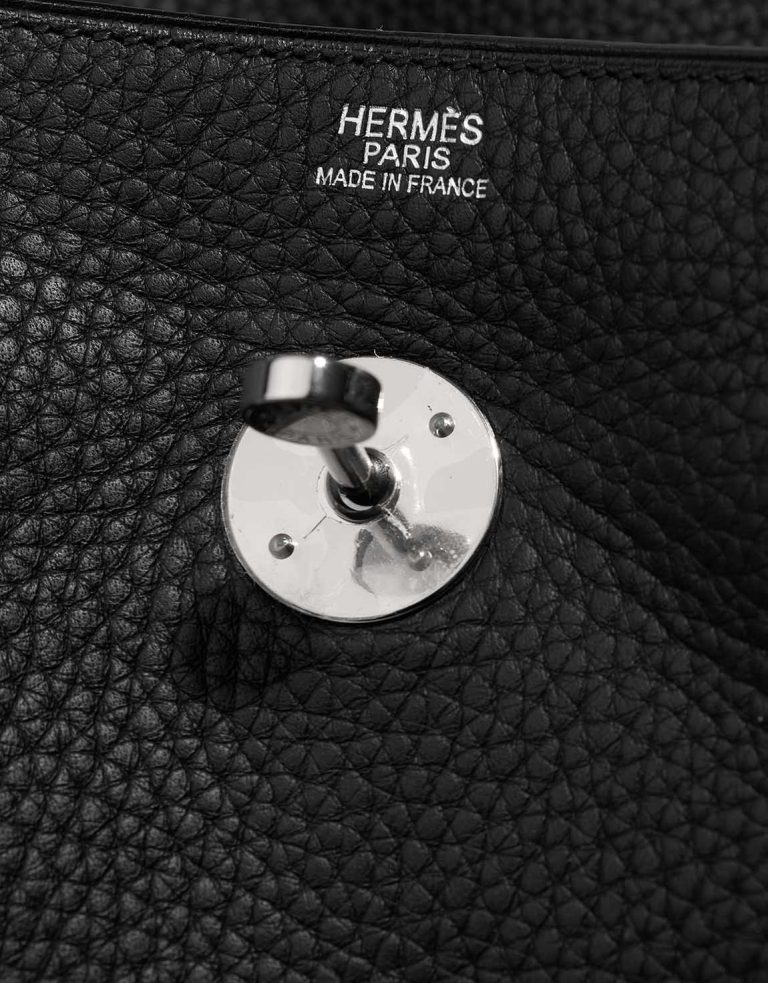Hermès Lindy 30 Clémence Black Logo | Sell your designer bag