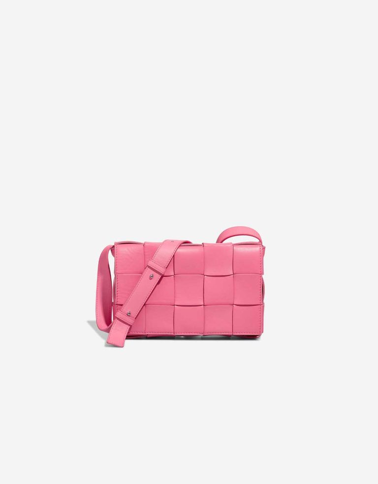 Bottega Veneta Cassette Calf Pink Front | Sell your designer bag