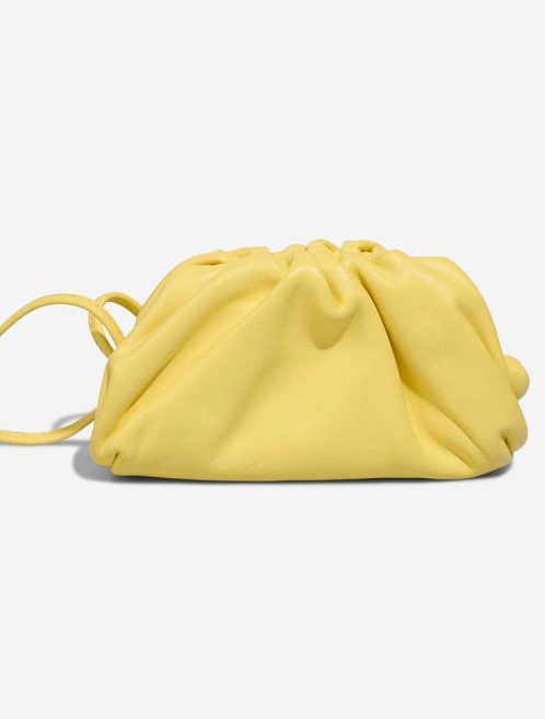 Bottega Veneta Pouch Micro Calf Lime Yellow Front | Sell your designer bag