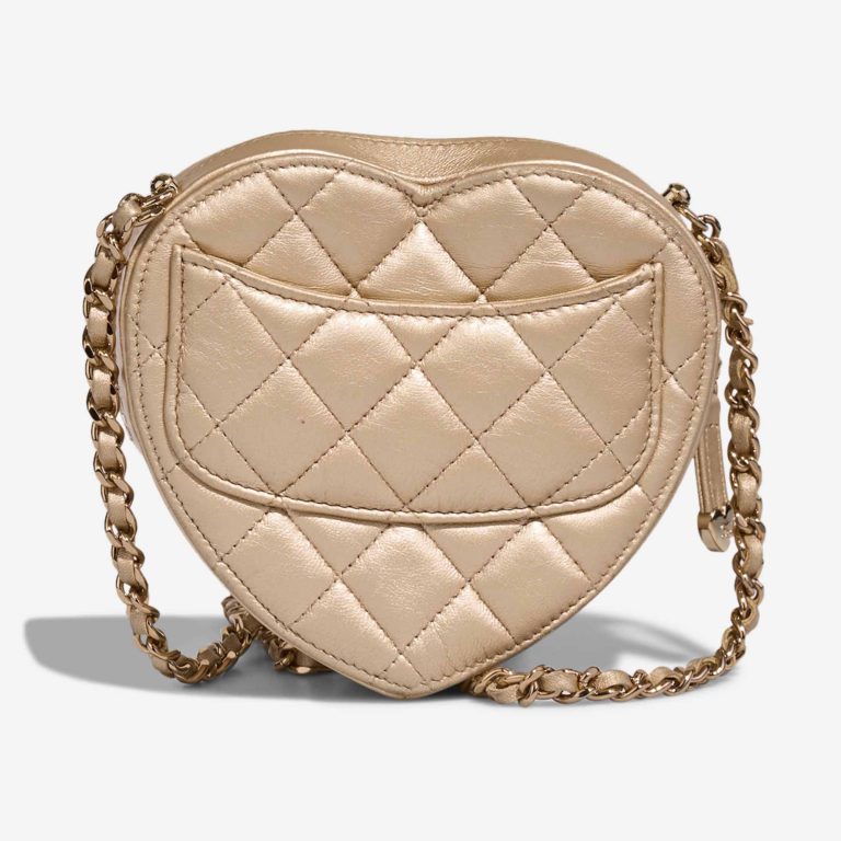 Chanel Timeless Heart Small Lamb Gold | Sell your designer bag