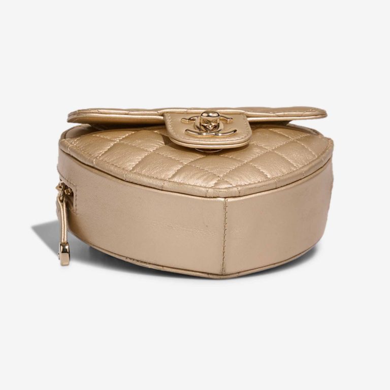 Chanel Timeless Heart Small Lamb Gold | Sell your designer bag