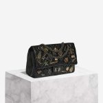 Chanel 2.55 Reissue Lucky Charms 225 Aged Calf Black Front | Sell your designer bag