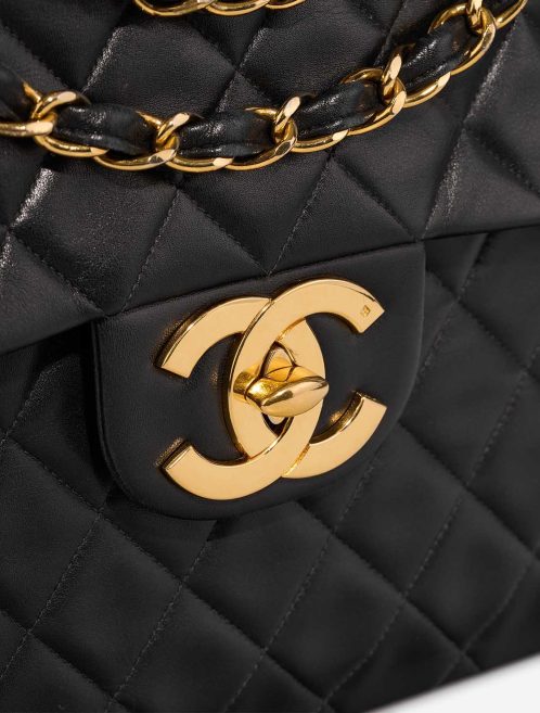 Chanel Timeless Jumbo Lamb Black Closing System | Sell your designer bag
