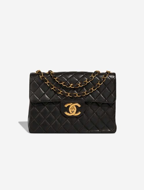 Chanel Timeless Jumbo Lamb Black Front | Sell your designer bag