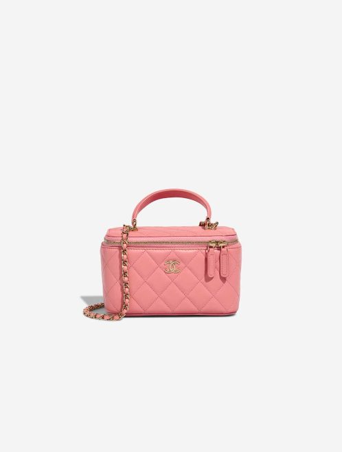 Chanel Vanity Small Lamb Pink Front | Sell your designer bag