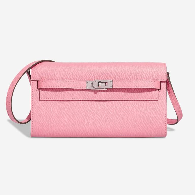 Hermès Kelly To Go Epsom Rose Confetti Front | Sell your designer bag