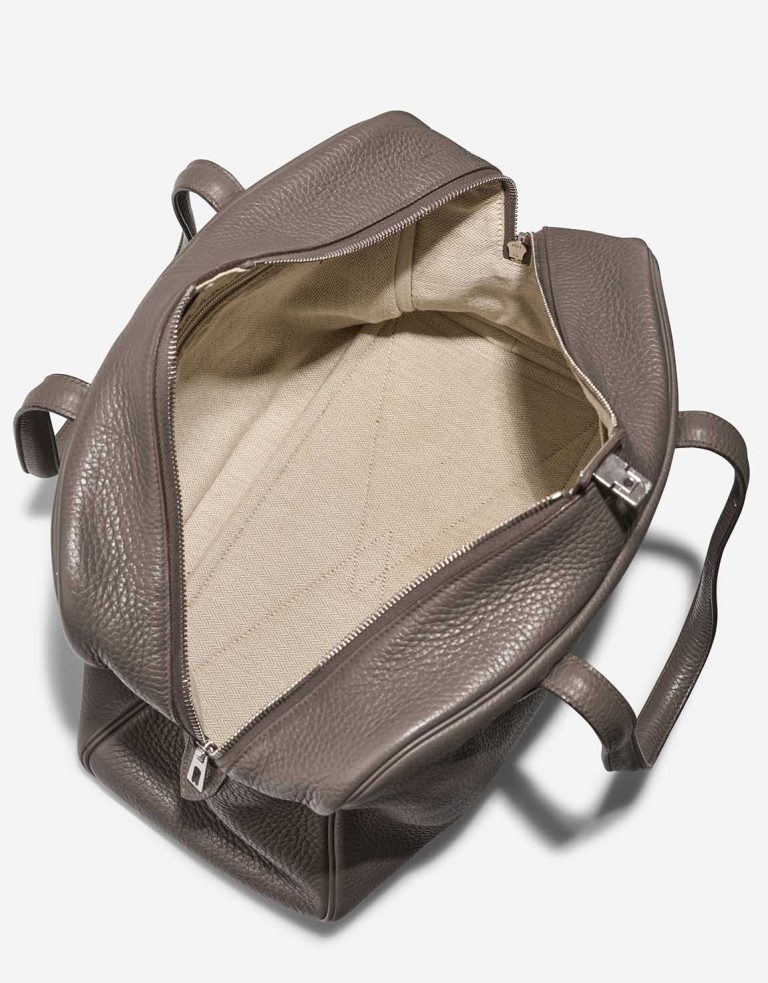Hermès Victoria 35 Clémence Étoupe Inside | Sell your designer bag