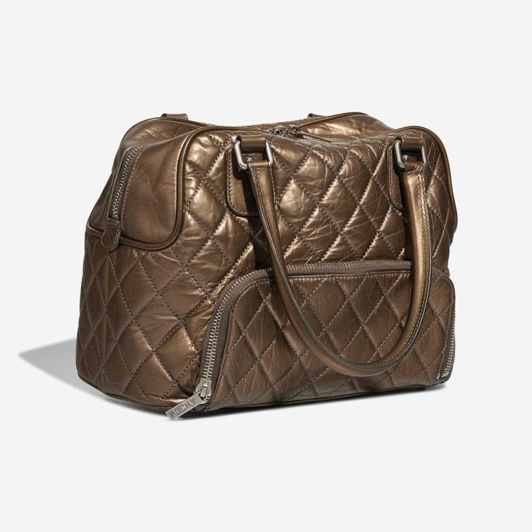 Chanel Bowling Bag Leather Bronze | Sell your designer bag