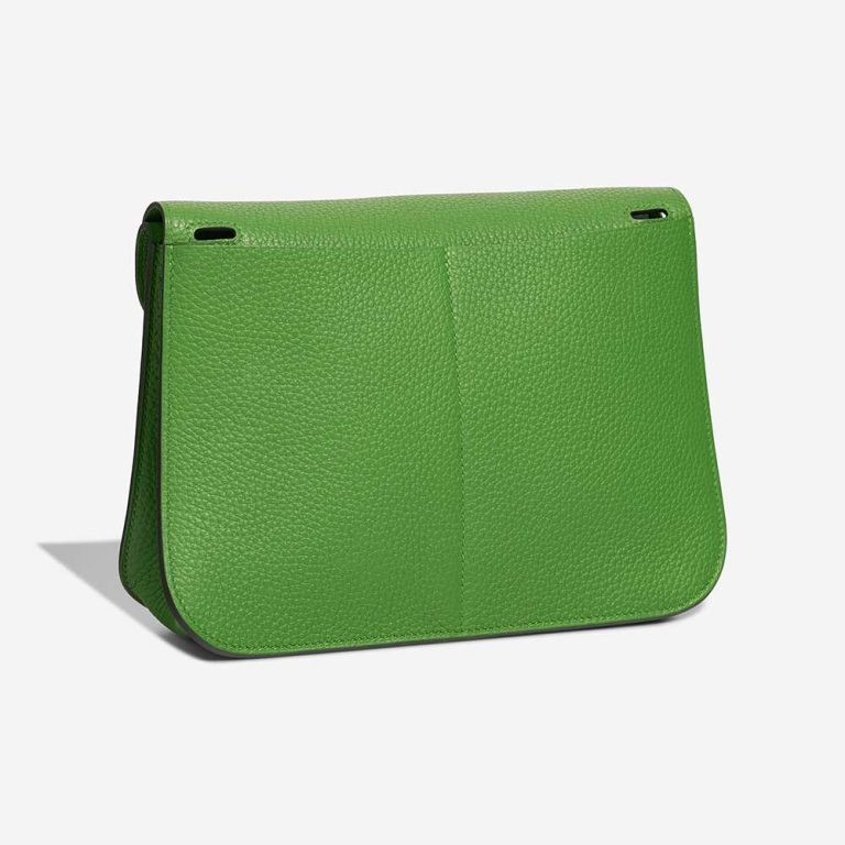 Hermès Halzan 25 Taurillon Clémence Vert Yucca | Sell your designer bag