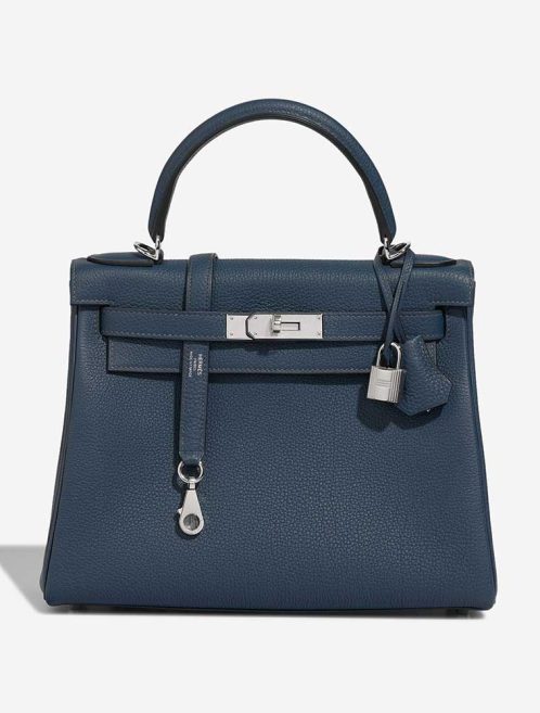 Hermès Kelly 28 Togo Bleu de Prusse Front | Sell your designer bag
