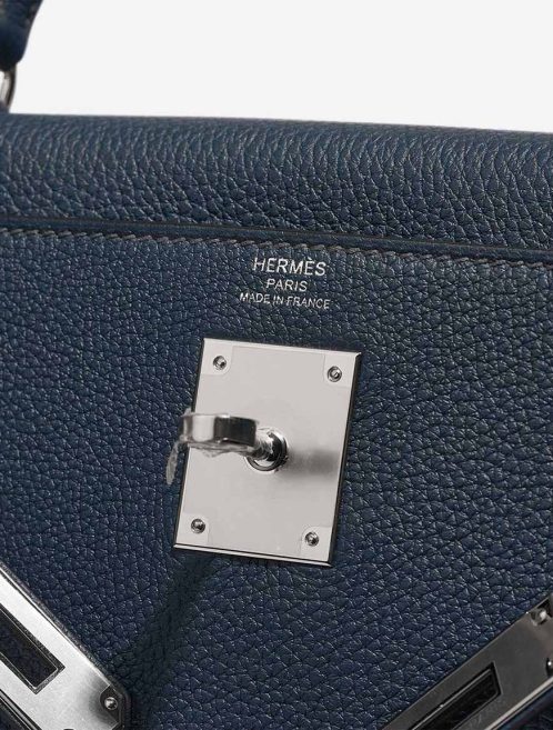 Hermès Kelly 28 Togo Bleu de Prusse Logo | Sell your designer bag