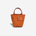 Hermès Picotin Cargo 18 Toile Goeland / Swift Orange Front | Sell your designer bag