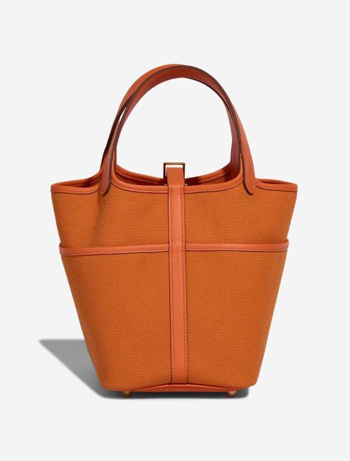 Hermès Picotin Cargo 18 Toile Goeland / Swift Orange | Sell your designer bag