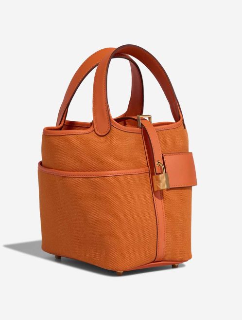Hermès Picotin Cargo 18 Toile Goeland / Swift Orange | Sell your designer bag
