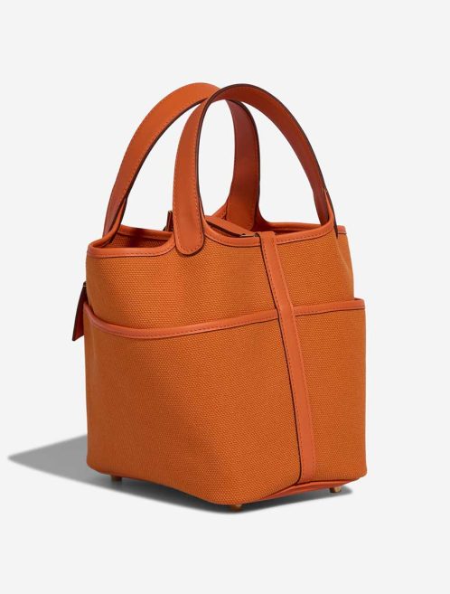 Hermès Picotin Cargo 18 Toile Goeland / Swift Orange | Sell your designer bag