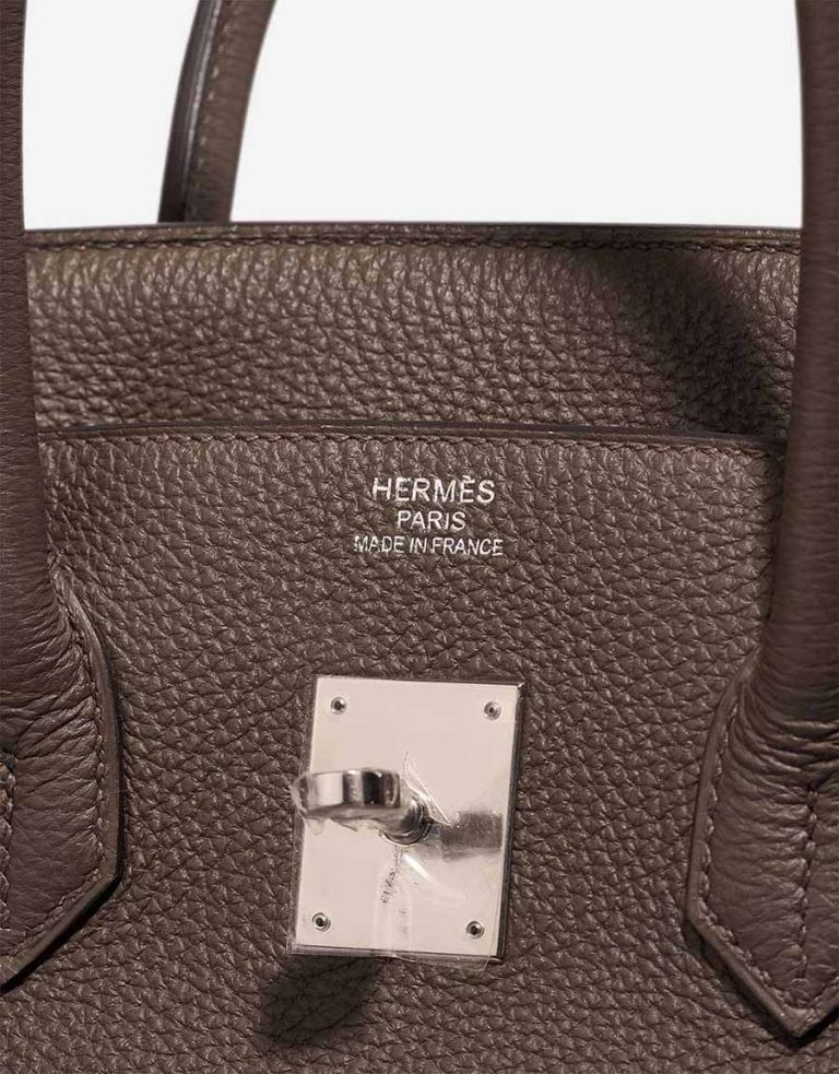 Hermès Birkin 35 Togo Vert Bronze Logo | Sell your designer bag