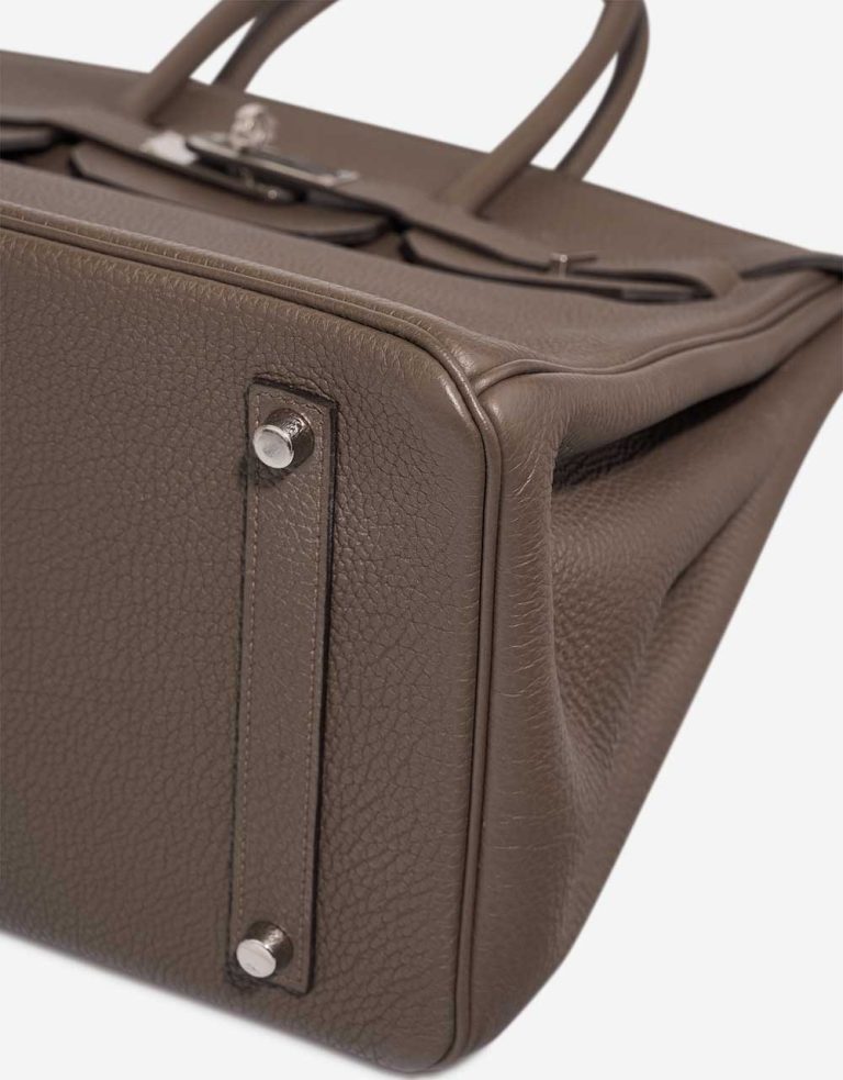 Hermès Birkin 35 Togo Vert Bronze Signs of wear | Sell your designer bag