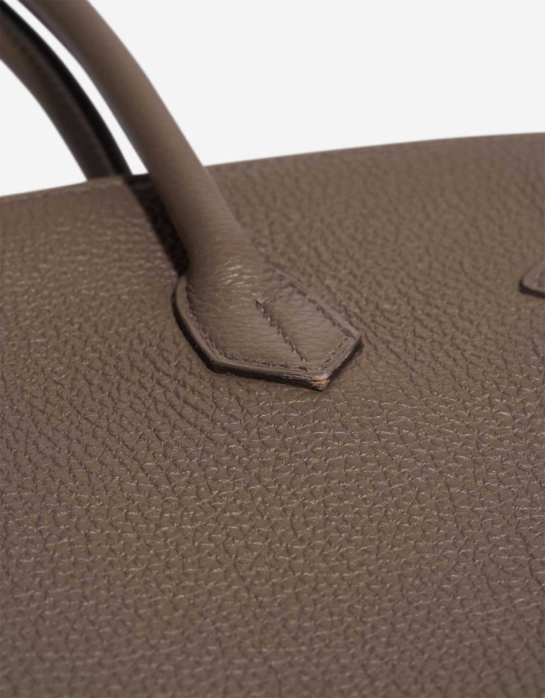 Hermès Birkin 35 Togo Vert Bronze Signs of wear | Sell your designer bag