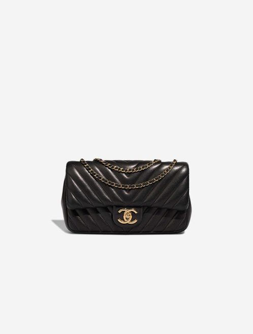 Chanel Timeless Small Lamb Black Front | Sell your designer bag