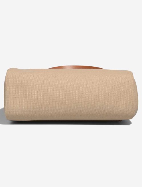 Hermès Herbag 31 Toile Militaire / Vache Hunter Béton / Naturel | Sell your designer bag