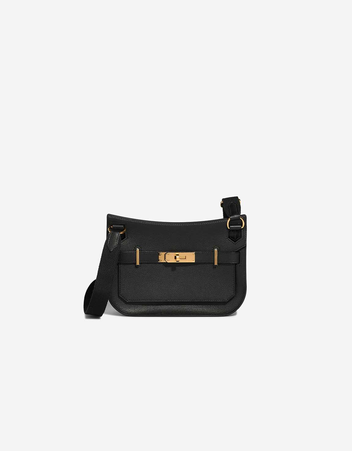 Hermès Jypsière Mini Evercolor Black | SACLÀB