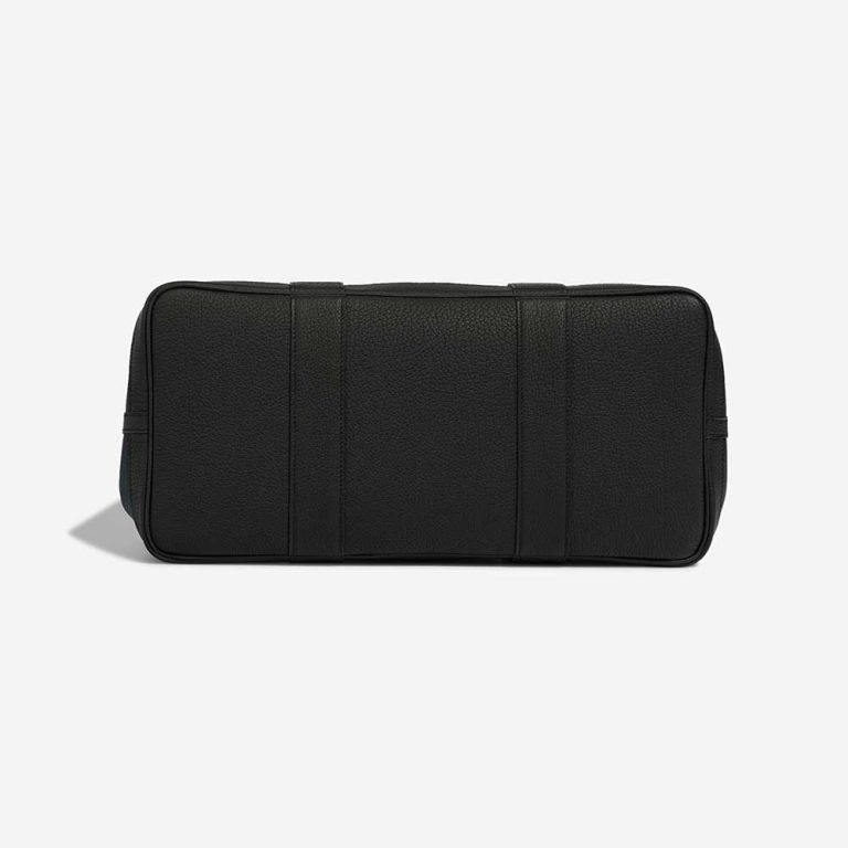 Hermès Garden Party 36 Veau Négonda / Toile Vert Bosphore / Black | Sell your designer bag