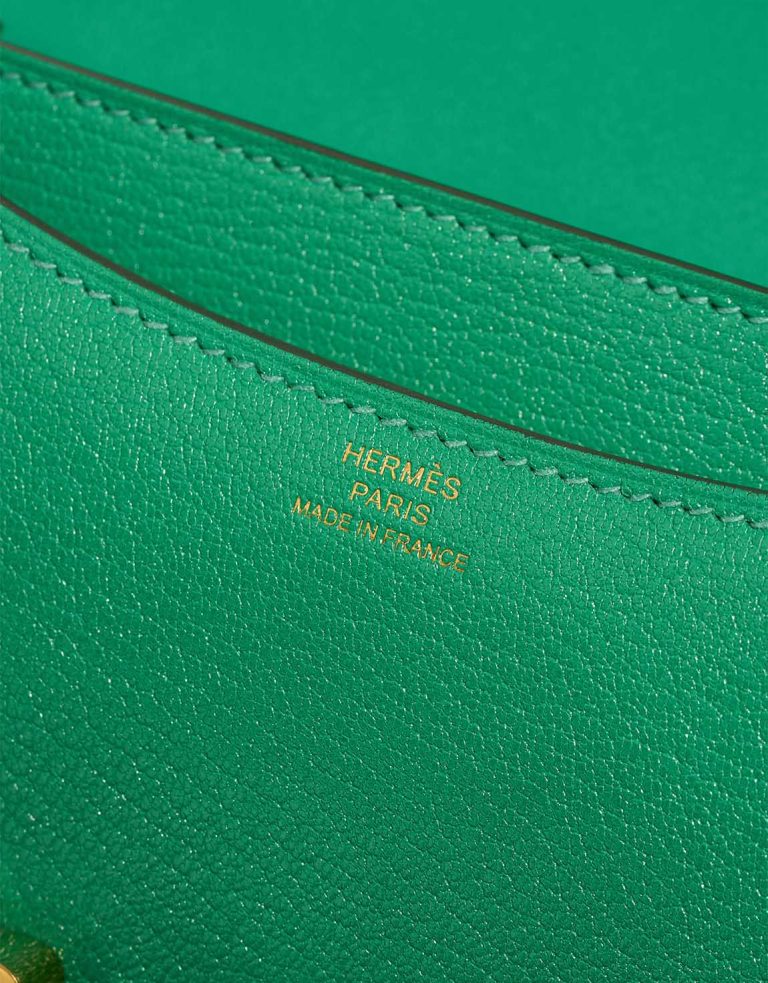Hermès Constance 18 Chèvre Chamkila Menthe Logo | Sell your designer bag