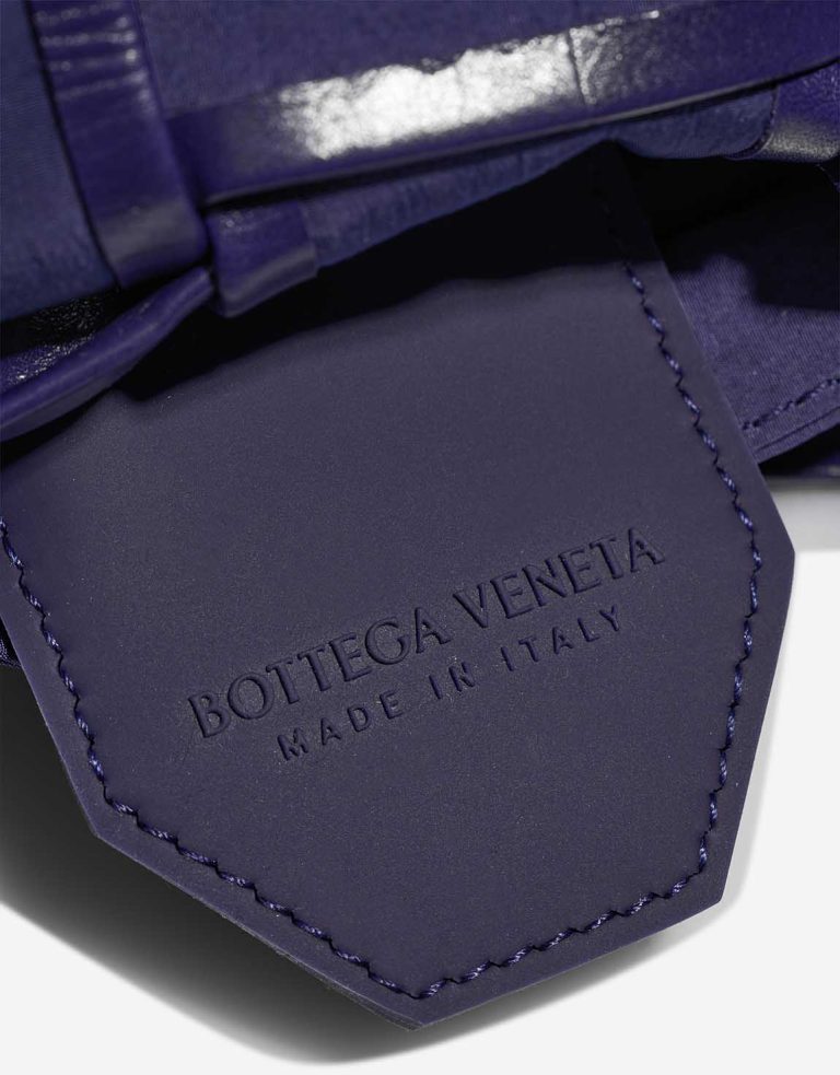 Bottega Veneta Cassette Micro Lamb Dark Blue Logo | Sell your designer bag