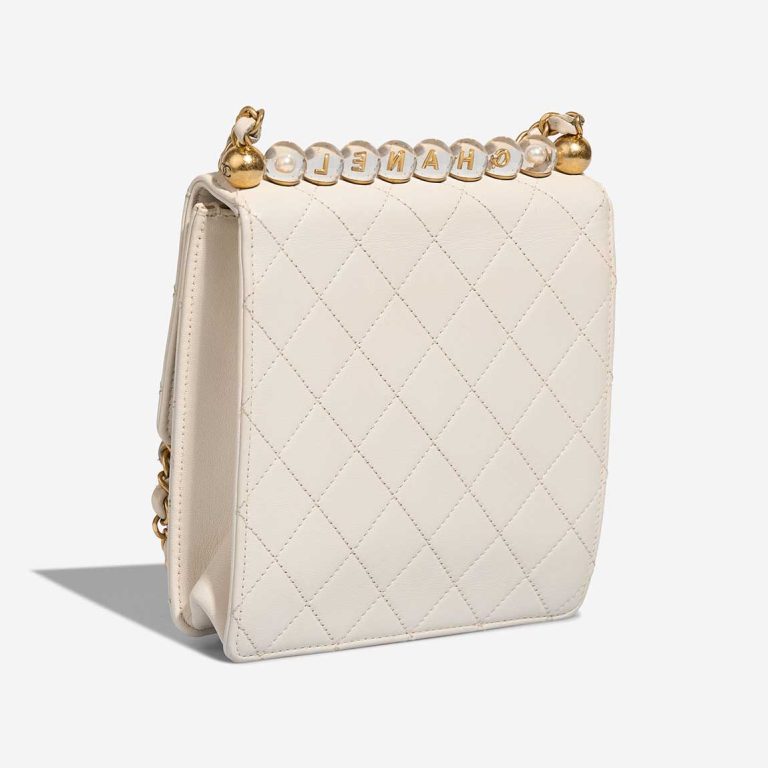 Chanel Timeless Mini Square Lamb White | Sell your designer bag