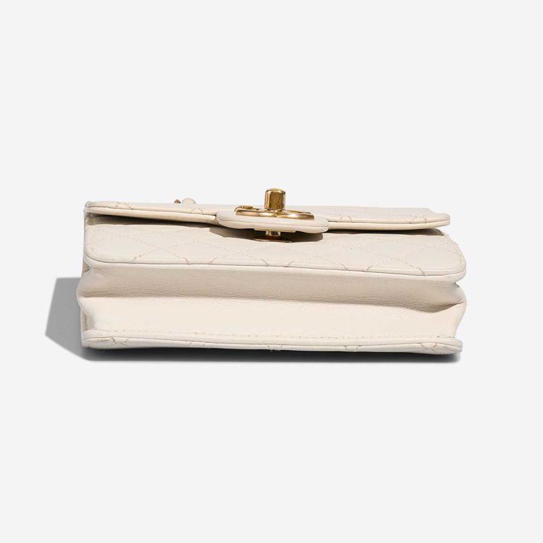 Chanel Timeless Mini Square Lamb White | Sell your designer bag