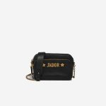 Dior J'Adior Camera Bag Small Calf Black Front | Sell your designer bag