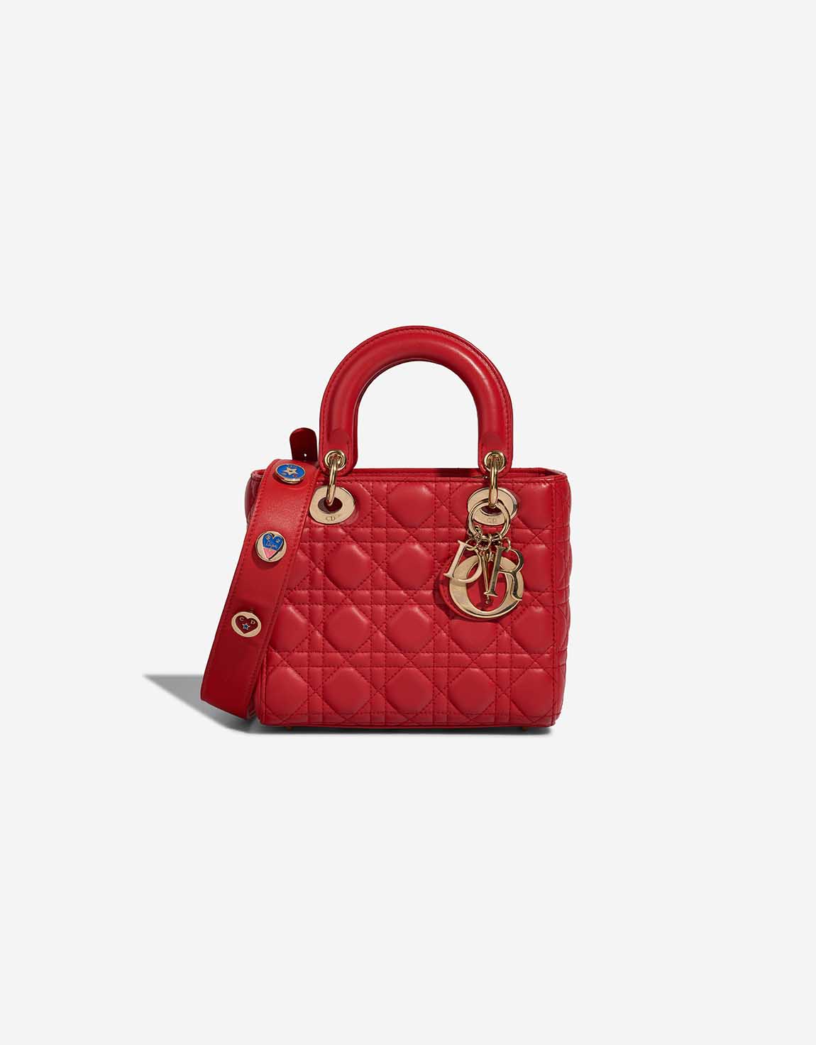 Dior Lady Small Lamb Red | SACLÀB